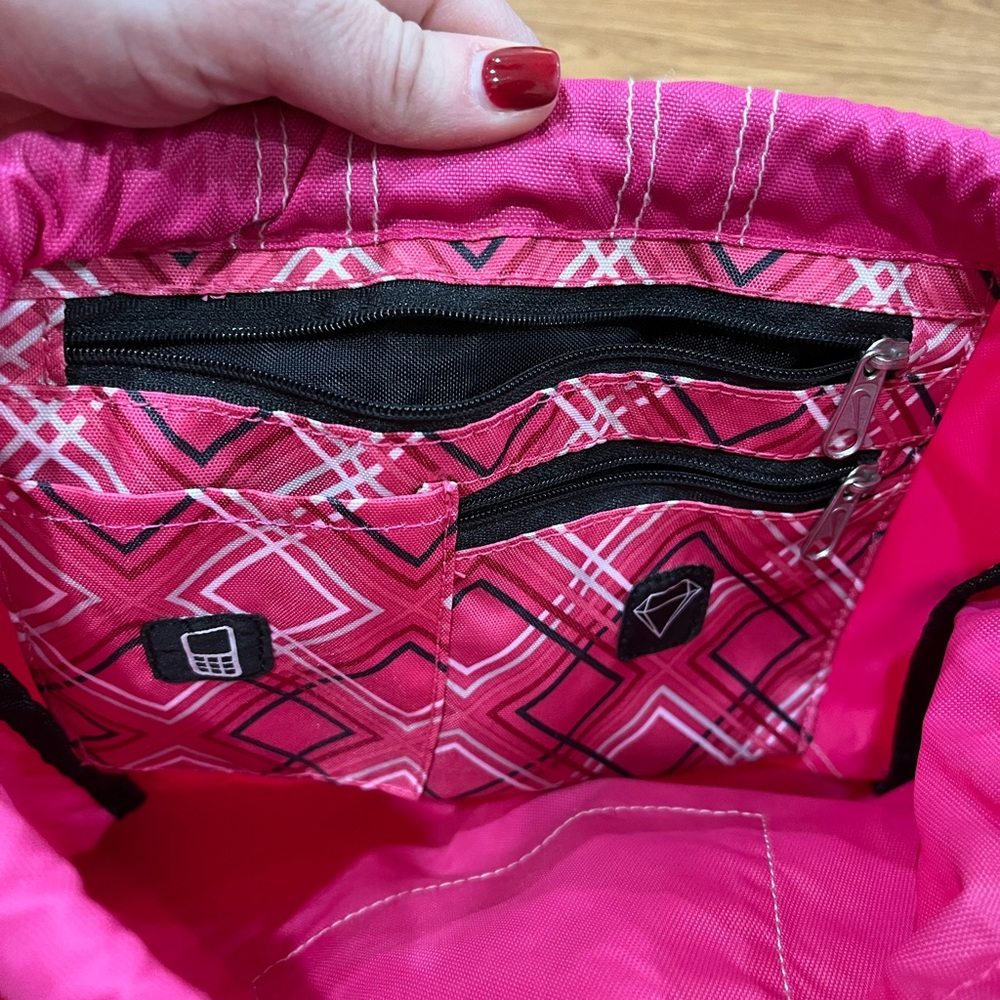 Nike Nylon Drawstring Backpack - image 4